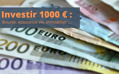 Comment bien investir 1000 euros ou moins en 2024 ? 