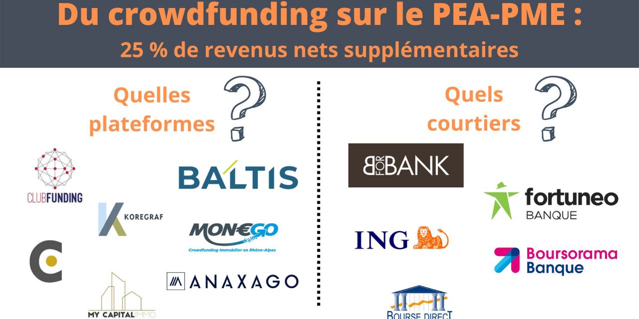 Du crowdfunding dans le PEA-PME : +25% de gains nets