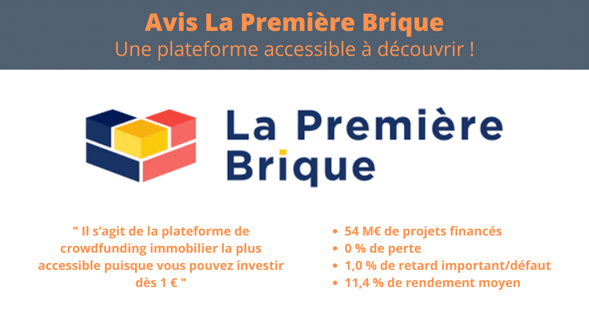 Avis La Première Brique – Du crowdfunding immobilier dès 1 €