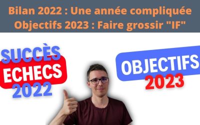 Bilan 2022 : Un contexte difficile, quels objectifs pour 2023 ?