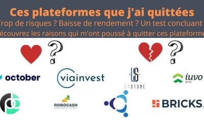 Ces plateformes de crowdfunding et crowdlending que j’ai quittées