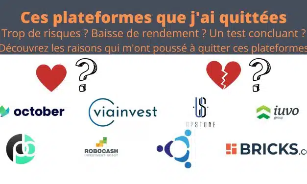 Ces plateformes de crowdfunding et crowdlending que j’ai quittées