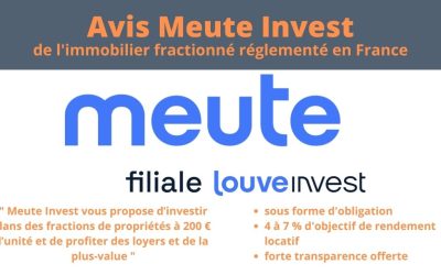 Avis Meute Invest 2024 : Immobilier fractionné réglementé dès 200 €