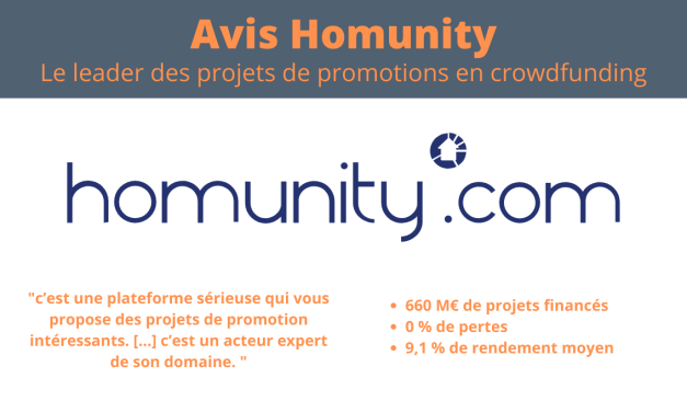 Avis Homunity 2023 – Du crowdfunding immobilier et de la promotion
