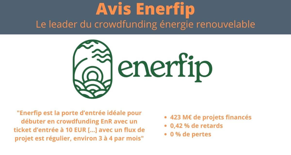 Avis Enerfip 2024 : leader du crowdfunding en énergie renouvelable