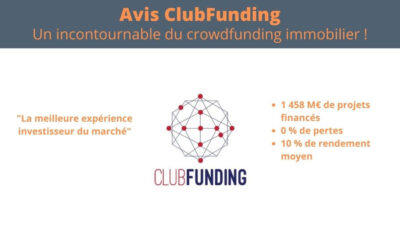 Avis ClubFunding 2024 : leader français du crowdfunding immobilier