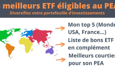 Les 5 meilleurs ETF éligibles au PEA (+10 alternatives)