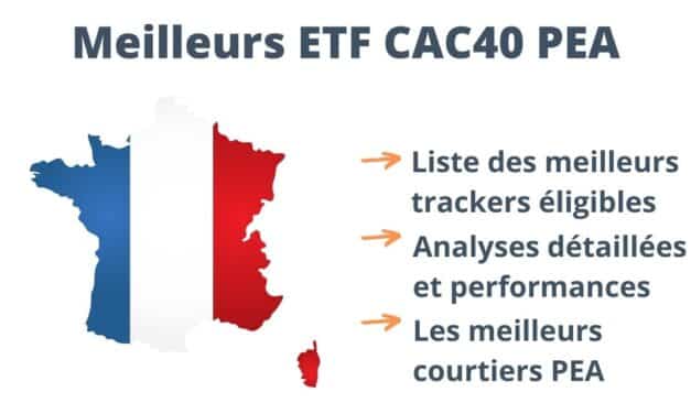 Quels sont les meilleurs ETF CAC 40 éligibles au PEA ?