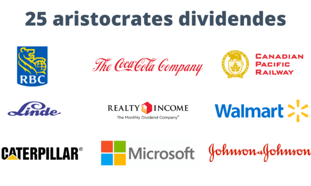 Les 34 meilleurs dividendes aristocrates mondiaux (américains, canadiens, suisses et européens)