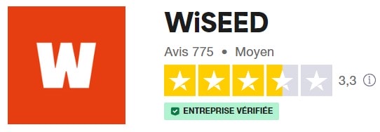 Les avis des investisseurs de WiSEED sur Trustpilot en Août 2024