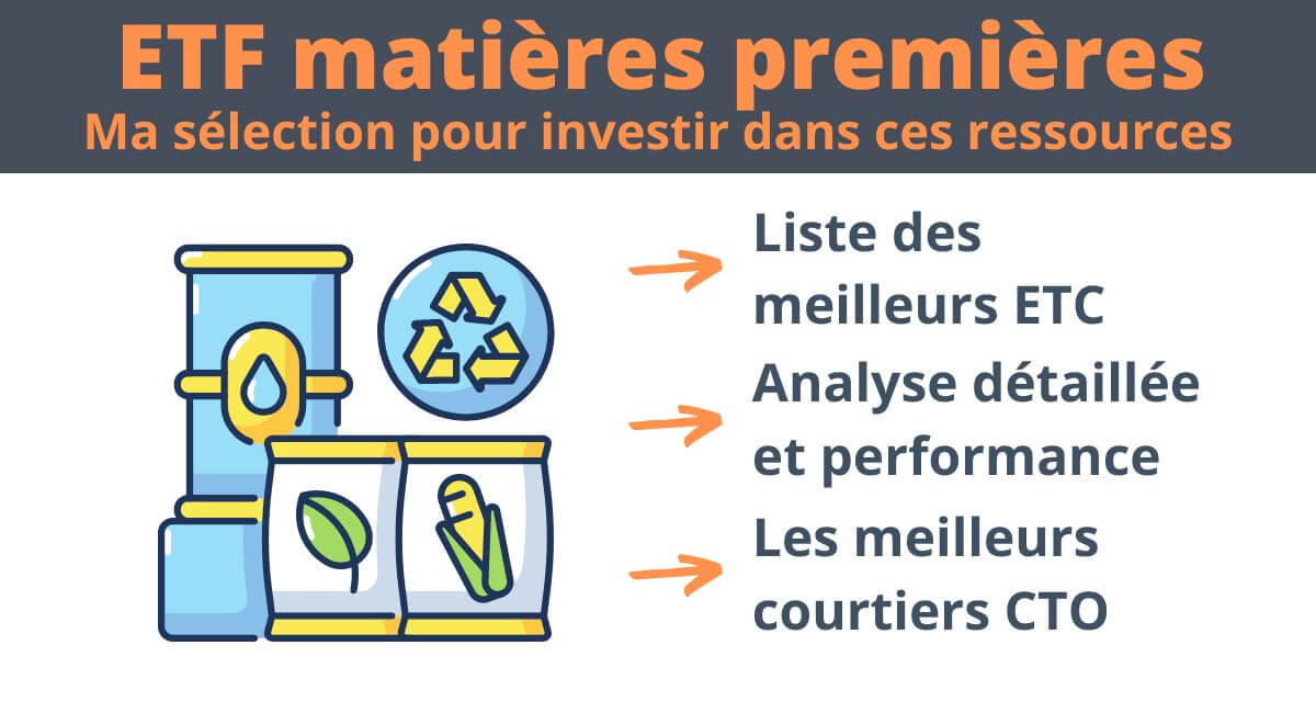 Les meilleurs ETF matières premières en 2024