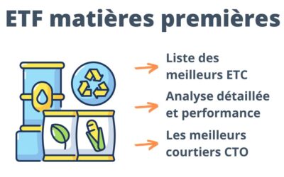 Meilleurs ETF matières premières