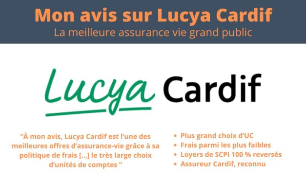 Lucya Cardif : mon avis sur cet excellent contrat d’assurance-vie accessible à tous