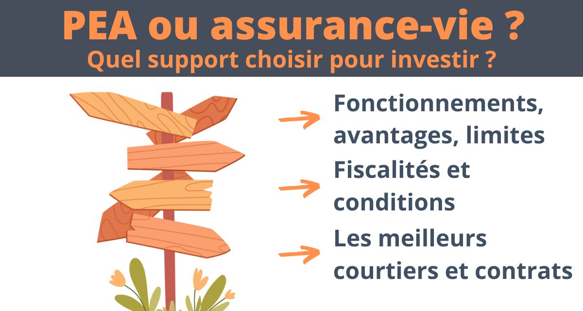 PEA ou assurance-vie : quel support choisir en 2024 ?