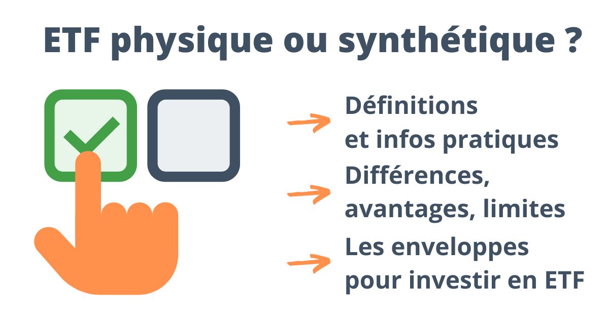 ETF physique ou synthétique : quelle réplication choisir ?