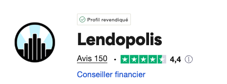 Les avis Lendopolis des investisseurs sur Trustpilot