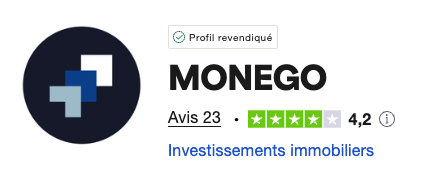 Les avis Monego des investisseurs sur Trustpilot