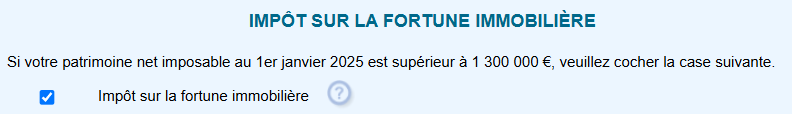 Annexe IFI : sélection